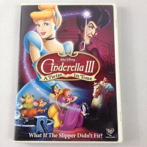 Cinderella III - A Twist In Time - 2007- DVD - Used
